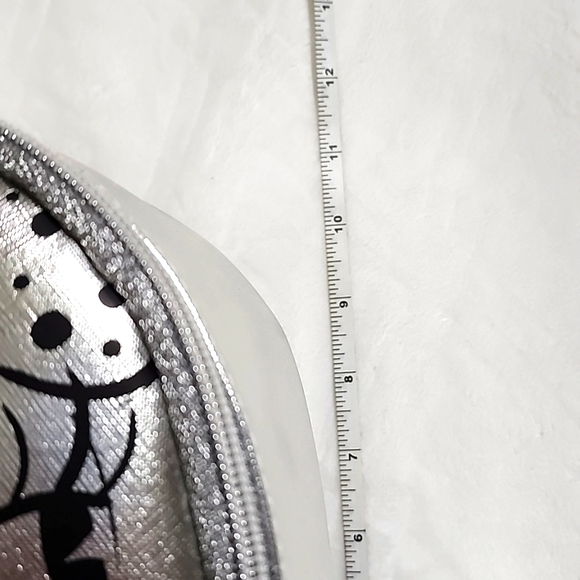 Disney Silver Dani Nicole Minnie Mouse Mini Backpack - Picture 9 of 13